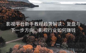 影视平台新手教程趋势解读：复盘与下一步方向，影视行业如何赚钱