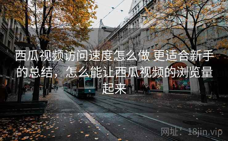 西瓜视频访问速度怎么做 更适合新手的总结，怎么能让西瓜视频的浏览量起来