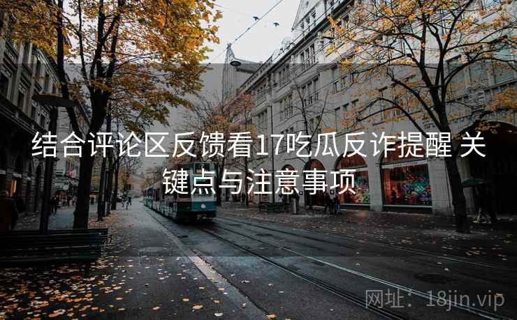 结合评论区反馈看17吃瓜反诈提醒 关键点与注意事项