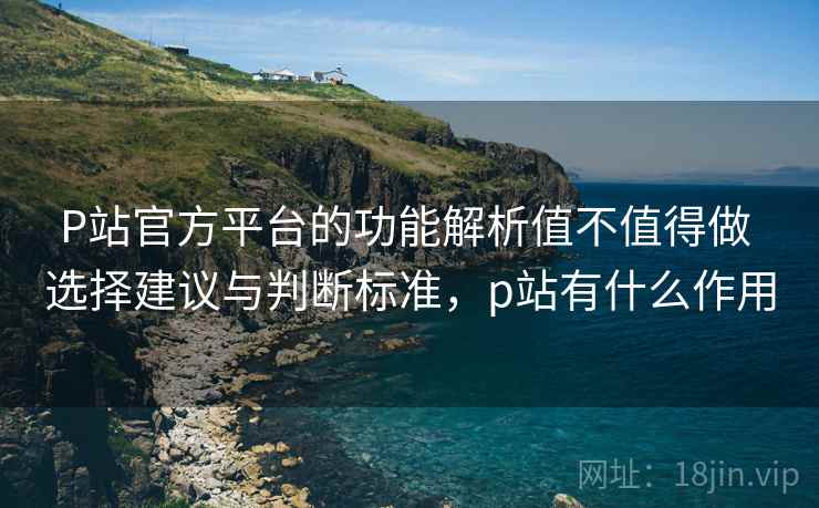 P站官方平台的功能解析值不值得做 选择建议与判断标准，p站有什么作用